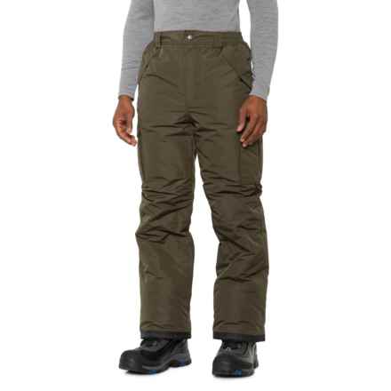 Pulse Cargo Ski Pants - Waterproof, Insulated in Olive