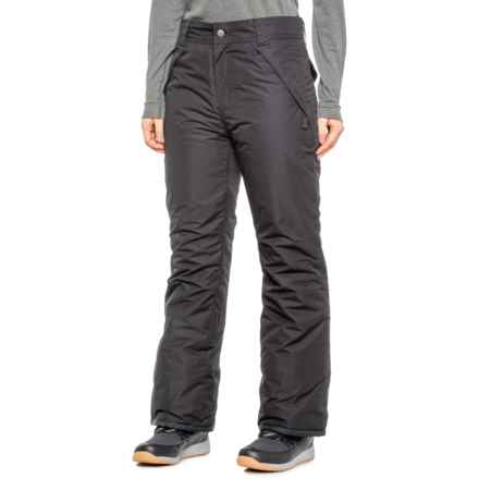 Pulse Classic Fit Snow Pants - Waterproof, Insulated, Pull-On (For Women) in Black