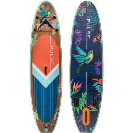 Pulse The Honey Inflatable Stand-Up Paddle Board Package - 10’6” in Multi