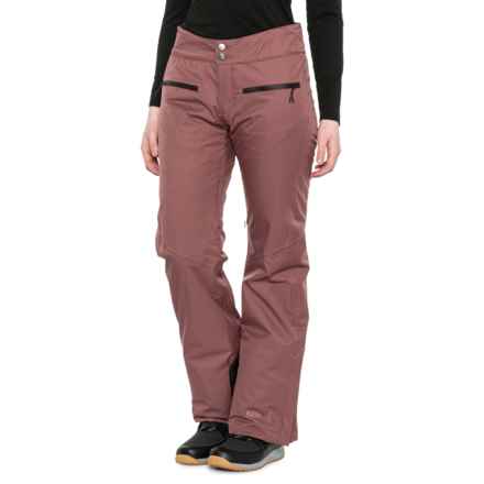 Pulse Trax Snow Pants - Waterproof, Insulated in Rose Clay
