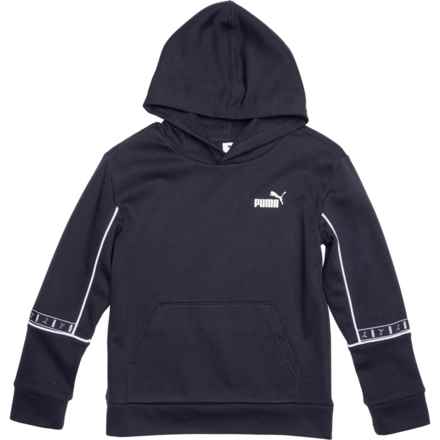 Puma Big Boys Class Pack Fleece Hoodie in Mystic Navy