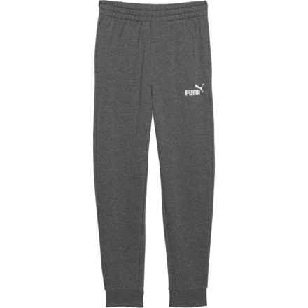 Puma Big Boys Essential Terry Joggers in Charcoal