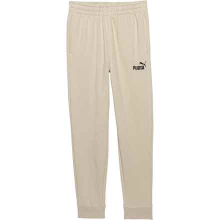 Puma Big Boys Essential Terry Joggers in Light Beige