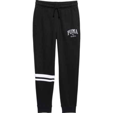 Puma Big Boys Squad Pack Terry Joggers in Black