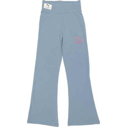 Puma Big Girls Class Pack Flared Legging in Cool Blue