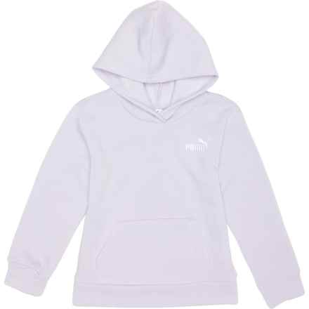 Puma Big Girls Essential Basics Fleece Hoodie in Lilac Crush