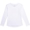 4YPPM_2 Puma Big Girls Flower Power Jersey Graphic T-Shirt - Long Sleeve