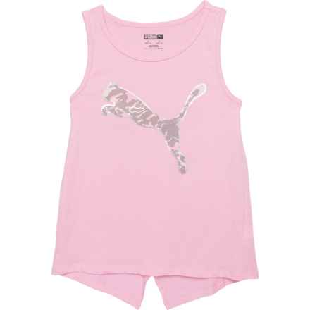 Puma Big Girls Modern Sport Pack T-Shirt - Sleeveless in Pink