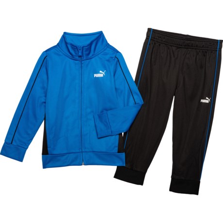 blue puma tracksuit