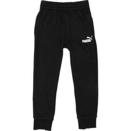 Puma Little Boys Foundations Essential French Terry Joggers in Black