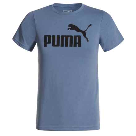 Puma Logo Graphic Short Sleeve T-Shirt (For Little Boys)