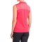 224KC_2 Puma Polka Stripe Polo Shirt - UPF 50+, Sleeveless (For Women)