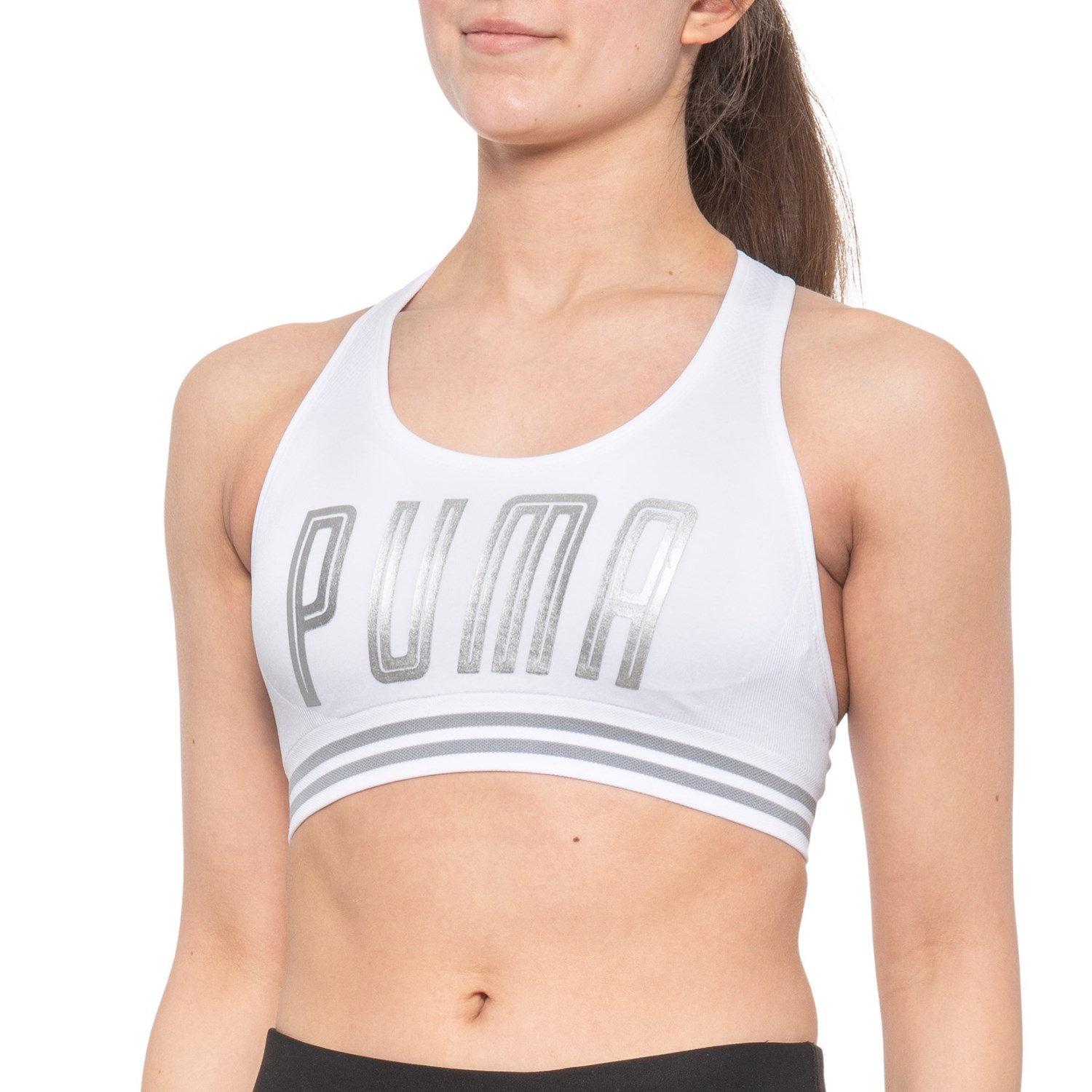 puma criss cross sports bra