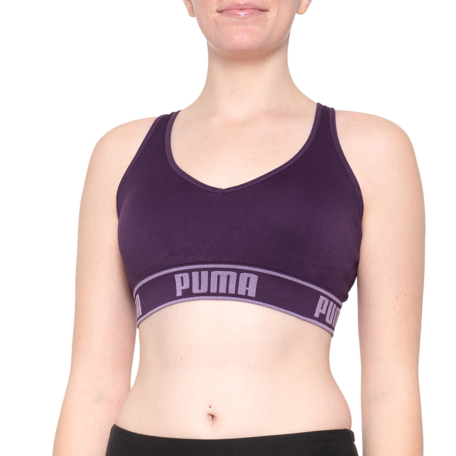 puma racerback bra