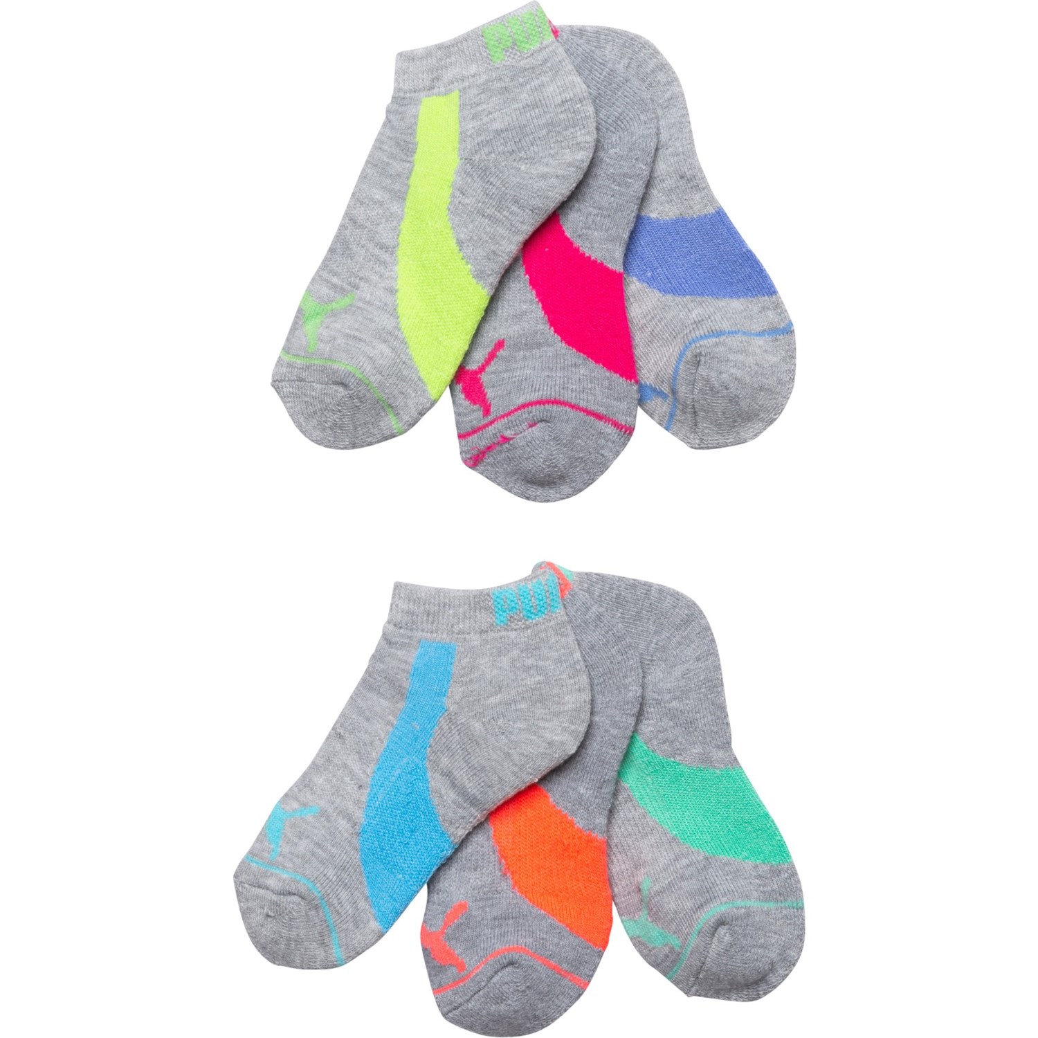 Puma Terry Low-Cut Athletic Performance Socks (For Girls) - Save 50%