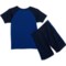 4AAAM_2 Puma Toddler Boys Interlock High-Performance T-Shirt and Shorts Set - Short Sleeve