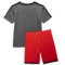 4AAAA_2 Puma Toddler Boys Interlock T-Shirt and Shorts Set - Short Sleeve