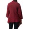 131PF_2 Pure Handknit Weekend Cotton Cardigan Sweater - 3/4 Sleeve (For Women)