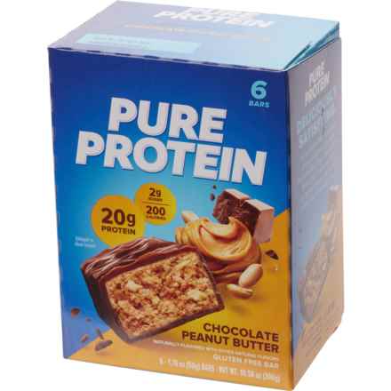 Pure Protein Chocolate Peanut Butter Bar - 6-Count in Multi
