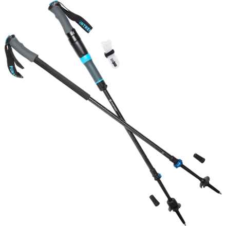 PURTREK Trekking Pole Set and Water Filtration System in Black