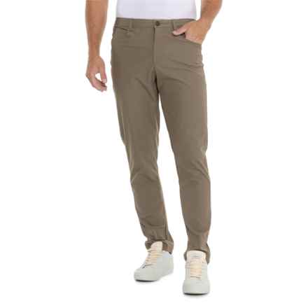 QUICKSILVER 5-Pocket Stretch Pants in Deep Khaki