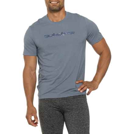Quiksilver Active Crew T-Shirt - Short Sleeve in Honest Indigo