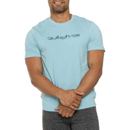 Quiksilver Active Crew T-Shirt - Short Sleeve in Marina Blue