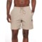 Quiksilver Balance Cargo Volley Swim Shorts - Built-In Brief in Plaza Taupe