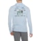 Quiksilver Bathers Graphic Hooded Sun Shirt - UPF 50+, Long Sleeve in Skyway