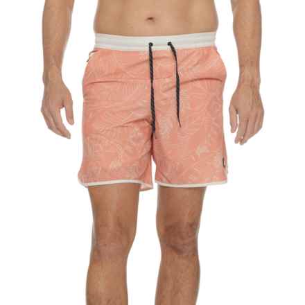 Quiksilver Bayou Volley Swim Shorts in Canyon Clay
