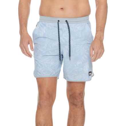 Quiksilver Bayou Volley Swim Shorts in Kentucky Blue