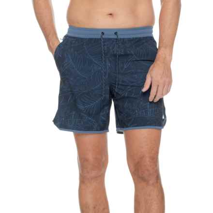 Quiksilver Bayou Volley Swim Shorts in Total Eclipse