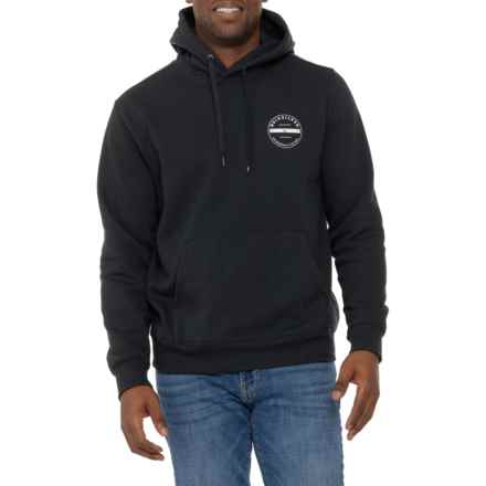Quiksilver Being There Graphic Hoodie in Black