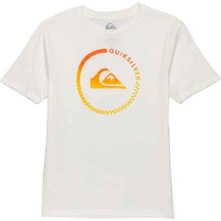Quiksilver Big Boys Blend T-Shirt - Short Sleeve in Egret