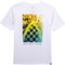 Quiksilver Big Boys Checker Channel T-Shirt - Short Sleeve in White