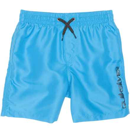 Quiksilver Big Boys Everyday Volley Swim Trunks in Blithe