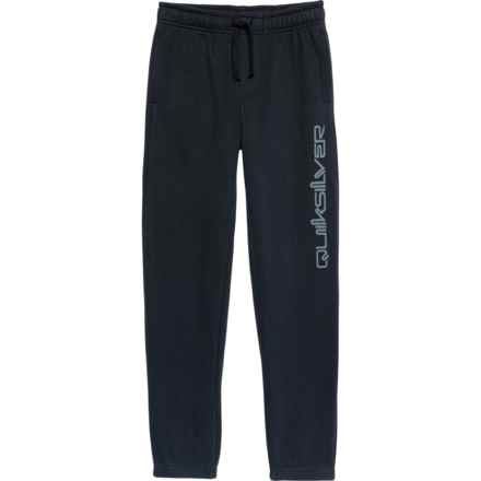 Quiksilver Big Boys Graphic Joggers in Black