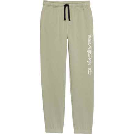 Quiksilver Big Boys Graphic Joggers in Sea Spray