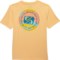 Quiksilver Big Boys Logo T-Shirt - Short Sleeve in Cream