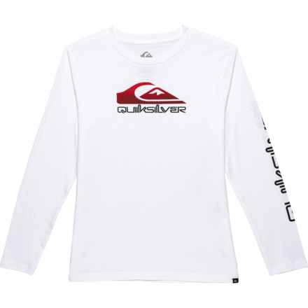 Quiksilver Big Boys Omni T-Shirt - Long Sleeve in White