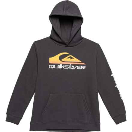 Quiksilver Big Boys Omni Wave Hoodie in Tarmac