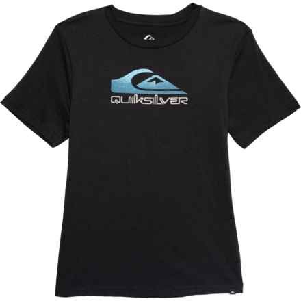 Quiksilver Big Boys Omni Wave T-Shirt - Short Sleeve in Black