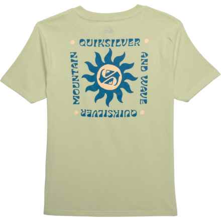 Quiksilver Big Boys Palms T-Shirt - Short Sleeve in Celendine