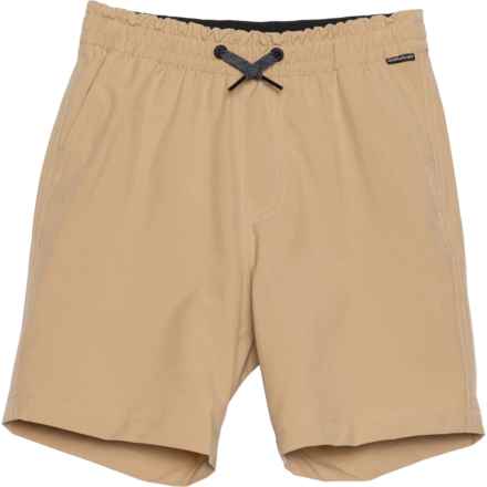 Quiksilver Big Boys Taxer Amphibian Shorts in Khaki