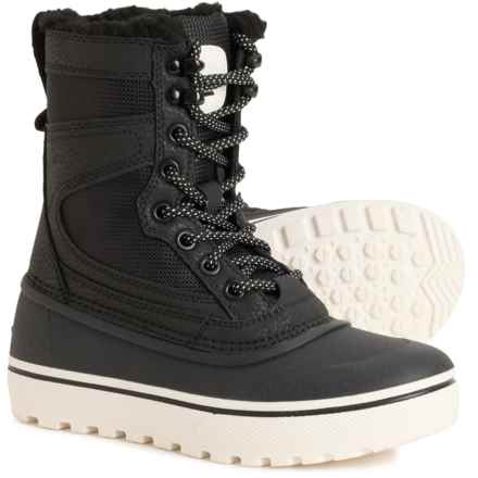Quiksilver Boys and Girls Sub Zero Hi-Top Snow Boots - Insulated in Black