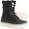 Quiksilver Boys and Girls Sub Zero Hi-Top Snow Boots - Insulated in Black