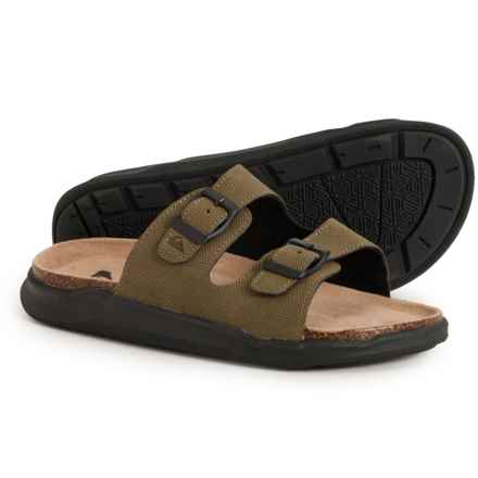 Quiksilver Boys Deck Sandals in Olive