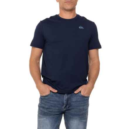 Quiksilver Brick T-Shirt - Short Sleeve in Dress Blue