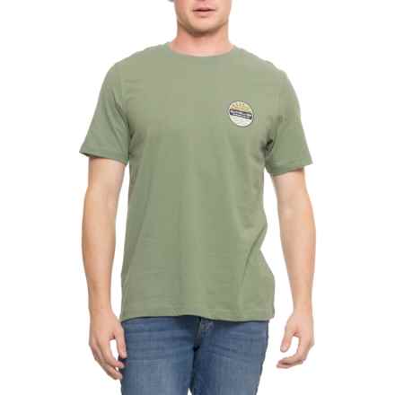 Quiksilver Brigade T-Shirt - Short Sleeve in Sea Spray