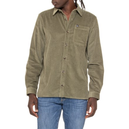 Quiksilver Bubble Corduroy Shirt - Long Sleeve - Save 50%